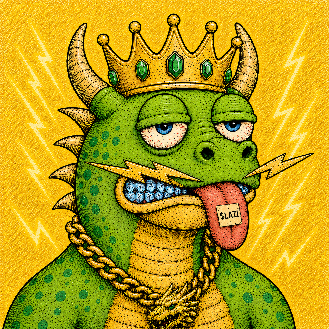 LAZI Lizard PFP preview 1